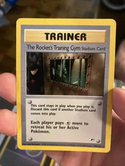 The Rocket's Training Gym - 104/132 - Pokemon Gym Heroes Unlimited Rare LP - Image 1