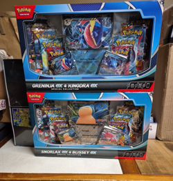 Pokemon Greninja ex/Kingdra ex/Snorlax ex/Blissey ex Special Collections. New. - Image 1
