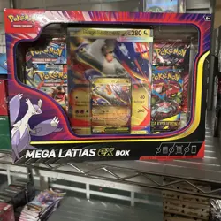 Pokemon Mega Latias Ex Box Sealed - Image 1