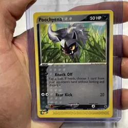 Pokemon POOCHYENA 64/109 EX Ruby & Sapphire - Near Mint NM/MT Vintage Common TCG - Image 1
