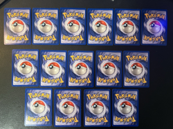 1st Edition SPANISH & PORTUGUESE Lot 15 Vintage 1999 Fossil Pokemon NEAR MINT - Image 3