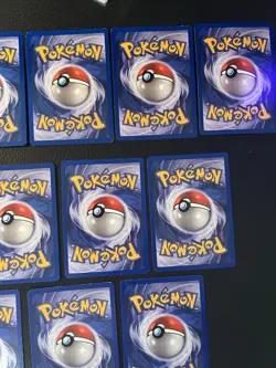 1st Edition SPANISH & PORTUGUESE Lot 15 Vintage 1999 Fossil Pokemon NEAR MINT - Image 5