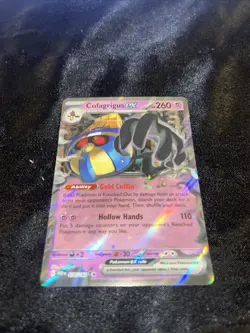 Cofagrigus ex 76 /182 Scarlet Violet Paradox Rift Pokemon TCG 2023 - Image 1