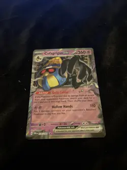 Cofagrigus ex 76 /182 Scarlet Violet Paradox Rift Pokemon TCG 2023 - Image 2
