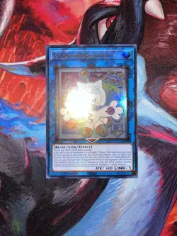 Yugioh! Yummy Snatchy JUSH-EN022 Ultra Rare 1st Edition Near Mint - Image 1