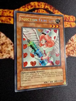🔥YUGIOH • INJECTION OF FAIRY LILY • SECRET RARE • LOD-100 • 1st EDITION • VLP🔥 - Image 4