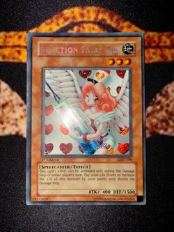 🔥YUGIOH • INJECTION OF FAIRY LILY • SECRET RARE • LOD-100 • 1st EDITION • VLP🔥 - Image 5