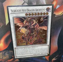 Yugioh 2015 Scarlight Red Dragon Archfiend DOCS-EN046 Ultimate 1st Ed LP (Euro) - Image 2