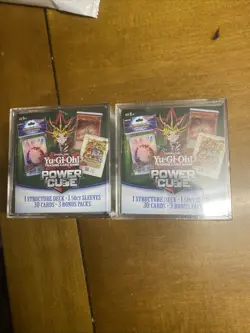 Yu-Gi-Oh! TCG 2025 Green Power Cube Structure Deck + 3 Bonus Packs - LOT OF 2 - Image 1