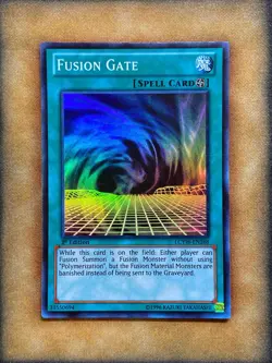 Yugioh Fusion Gate LCYW-EN268 Super Rare 1st Ed LP - Image 1