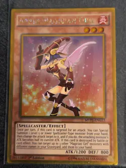 Yugioh Apple Magician Girl - MVP1-ENG15 - Gold Rare 1st Edition VLP - Image 1