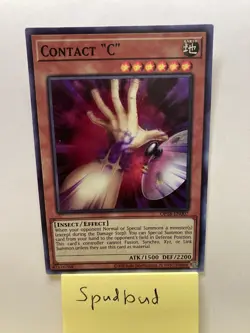 Contact "C" Super Rare OP18-EN007 (LP) - Image 1