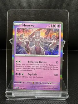 Mewtwo 150/165 Holo Scarlet & Violet 151 Pokemon Card NM/Mint - Image 1