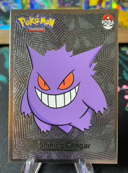 ??SHINING Gengar Non-TCG 2024 SHINY POKEMON Card Kanto Peru Foil NM?? - Image 1