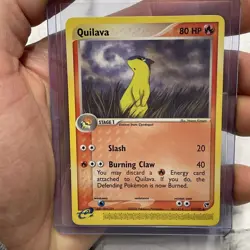 Quilava 51/100 EX Sandstorm Uncommon 2003 Pokemon Card NM Near Mint Vintage Vtg - Image 1