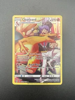 Charizard 🔥 - TG03/TG30 - Full Art Holo Rare Lost Origin - Pokemon Card - NM - Image 2