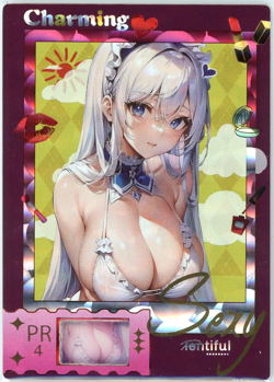 ?KIANA KASLANA - WINDOW - Goddess Story Anime Waifu Card - MEI SE MEISE - PR-4 - Image 1