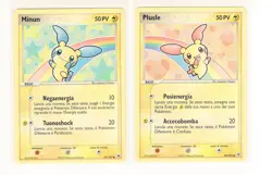 ~ITA~ ITALIAN Plusle 69 & Minun 67 Hidden Legends Pokemon Card (G4) - Image 1