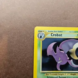 Crobat 4/64 Pokemon Neo Revelation Holo Rare Card - LP - Image 2