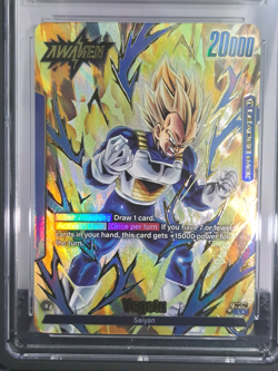 Vegeta - FS02-01 (Gold) - Fusion World Promo Cards - CGC 10 PRISTINE (Last One) - Image 3