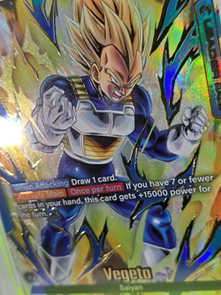 Vegeta - FS02-01 (Gold) - Fusion World Promo Cards - CGC 10 PRISTINE (Last One) - Image 4