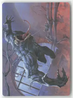 Venom, Evil Unleashed Art Card S Art Series: Marvel's Spider-Man 12 NM - Image 1