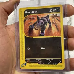 Pokemon Houndour 113/165 Non-Holo Expedition LP Lightly Played Vintage Card TCG - Image 2