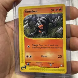 Pokemon Houndour - 86/147 Aquapolis - Pokemon TCG - 2003 LP Vintage Common Card - Image 2