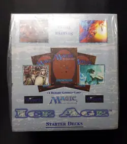 3x Box and shrink-wrap damage MTG Ice Age starter Deck box New Factory Sealed - Image 1