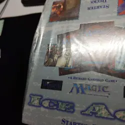 3x Box and shrink-wrap damage MTG Ice Age starter Deck box New Factory Sealed - Image 3
