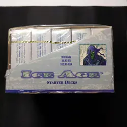 3x Box and shrink-wrap damage MTG Ice Age starter Deck box New Factory Sealed - Image 4