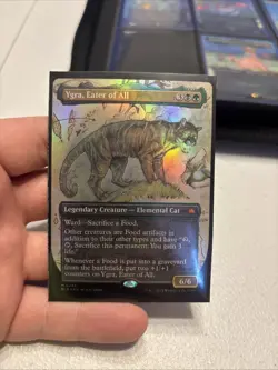 Ygra, Eater of All (Borderless) Bloomburrow Foil - Image 1
