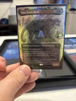 Ygra, Eater of All (Borderless) Bloomburrow Foil - Image 3