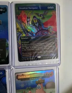 MTG Secret Lair Sponge Bob Lands Rainbow Foil Magic the Gathering - Image 4