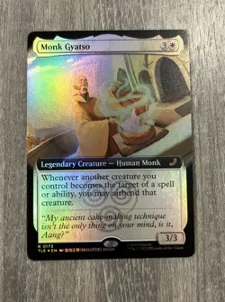 Monk Gyatso (Extended Art) (Foil) MTG Avatar: The Last Airbender: Eternal-Legal - Image 1