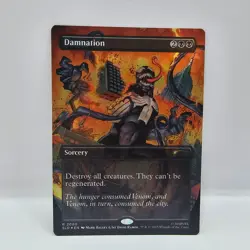 Damnation NM #2000 Rainbow Foil MTG Secret Lair - Image 1