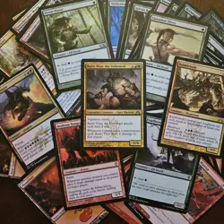 Custom EDH Commander Deck MtG Magic Gathering Ruric Thar, the Unbowed Gruul Ramp - Image 1