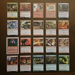 Custom EDH Commander Deck MtG Magic Gathering Ruric Thar, the Unbowed Gruul Ramp - Image 2