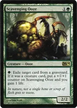 Scavenging Ooze - Duels of the Planeswalkers 2014 Steam Promo Magic mtg Moderate - Image 1