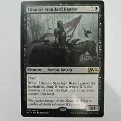 MTG Liliana's Standard Bearer Core 2021 110 Regular Rare - Image 2