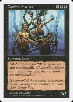 Zombie Master 5th Edition LP MTG - Image 1