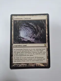 MTG Gemstone Caverns Time Spiral LP - Image 1