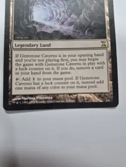 MTG Gemstone Caverns Time Spiral LP - Image 3