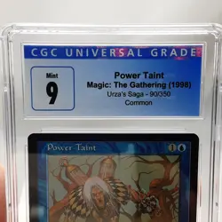 Power Taint - Urza's Saga - MTG - Graded - CGC 9.0 - Image 3