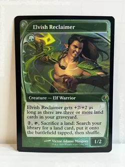 Magic the Gathering Mystery Booster 2 - Elvish Reclaimer FUTURE SIGHT FOIL - Image 1