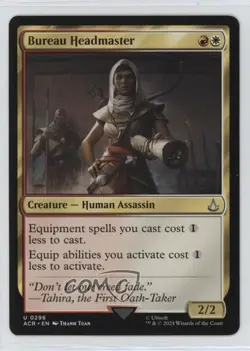 Bureau Headmaster Magic Universes Beyond: Assassin's Creed ACR #0296 - Image 1