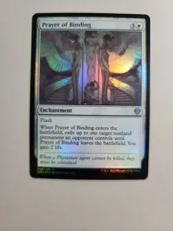 MTG Prayer of Binding Dominaria United 028/281 Foil Uncommon - Image 1