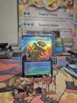 MTG -Toph, Earthbending Master - FOIL Extended Art Mythic #209 - Avatar TLA NM - Image 1