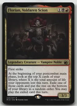 Florian, Voldaren Scion R Innistrad: Midnight Hunt 223 LP - Image 1
