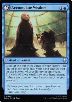 Accumulate Wisdom, 44, TLA, Foil - Image 1